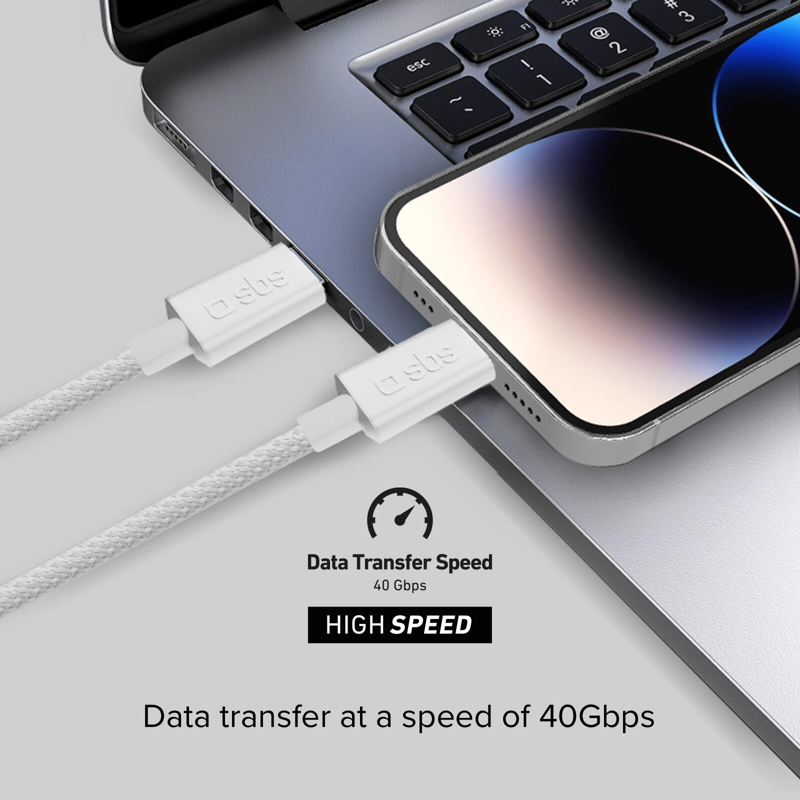 Cavo USB-C - USB-C 4.0 con 240W di potenza 4/7