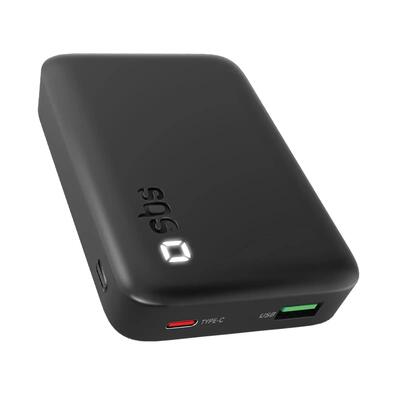 Powerbank 10000 mah met hoge capaciteit, pd, usb-c en usb-a