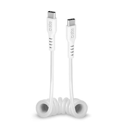 Cavo USB-C - USB-C spiralato 1 metro