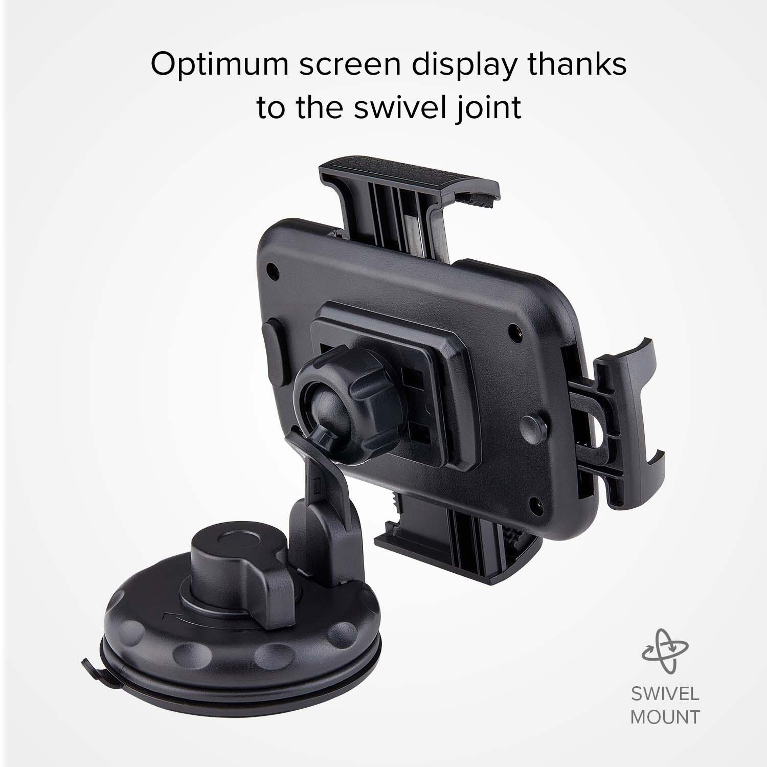 Support universel automobile jusqu'à 6 po 3/4