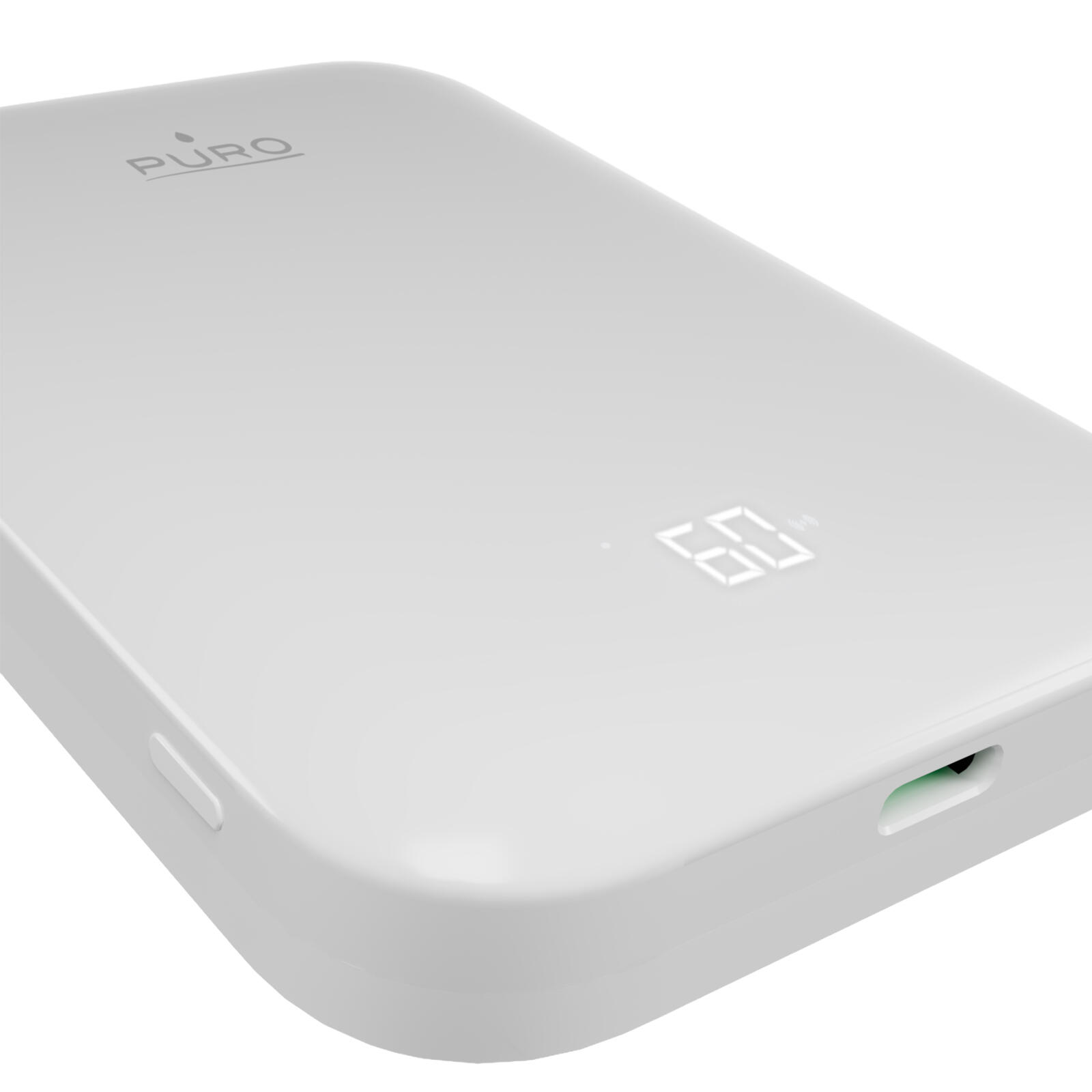 Power Bank Mag compatibile MagSafe 5000 mah con display LCD 3/7