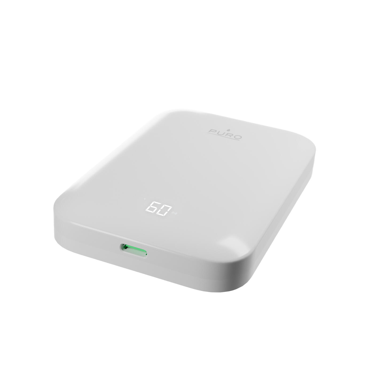 Power Bank Mag compatibile MagSafe 5000 mah con display LCD 2/7