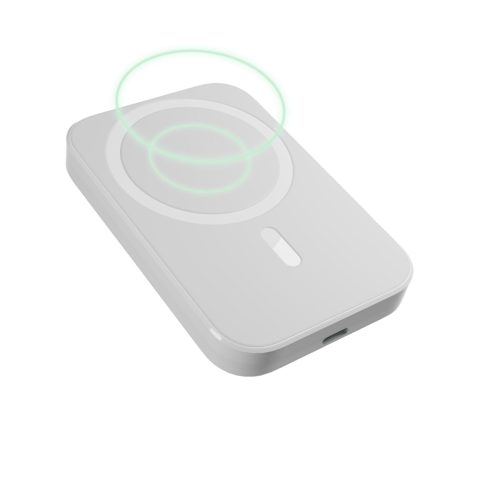 Power Bank Mag compatibile MagSafe 5000 mah con display LCD 4/7