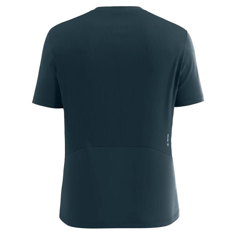 Tricou Salewa Puez cu guler rotund hibrid