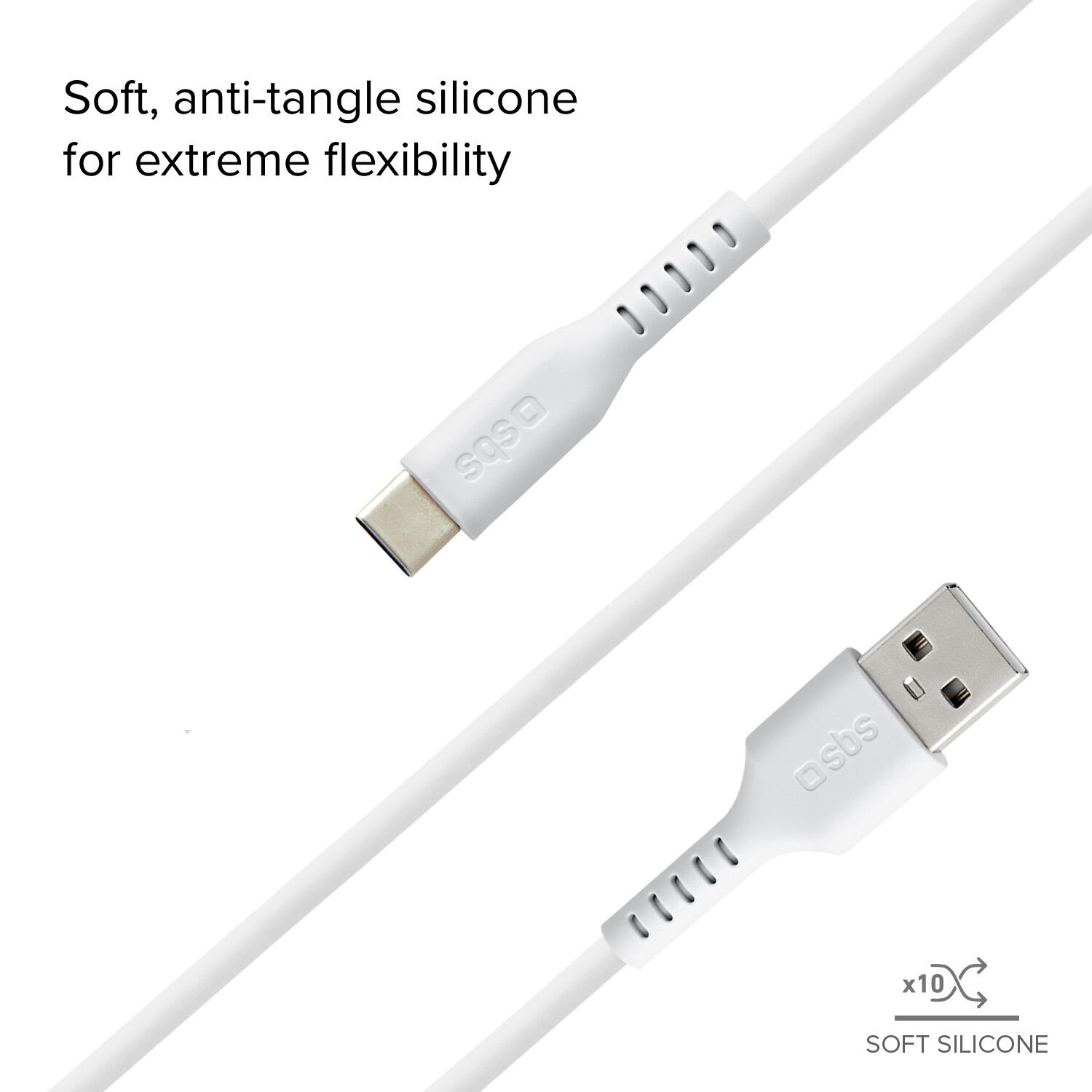 Cavo dati USB 2.0 - Type-C 3/4