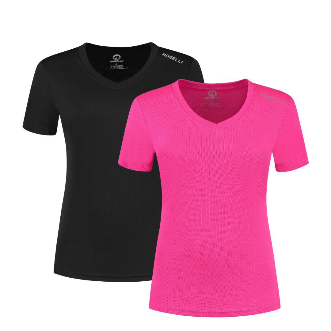 Dames Hardloopshirt Korte Mouwen 2-Pack Sportshirt 2/7