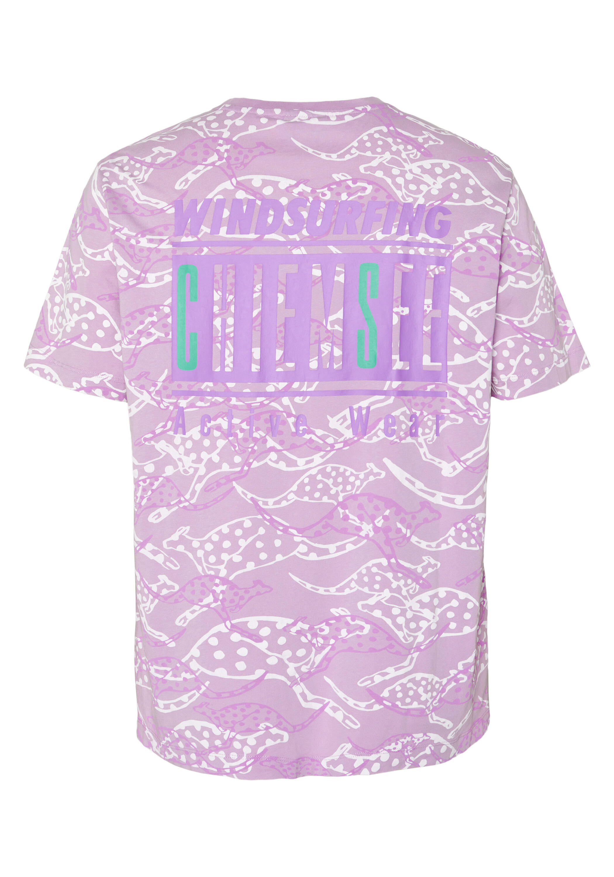 T-Shirt mit Allover Känguru Print 2/7