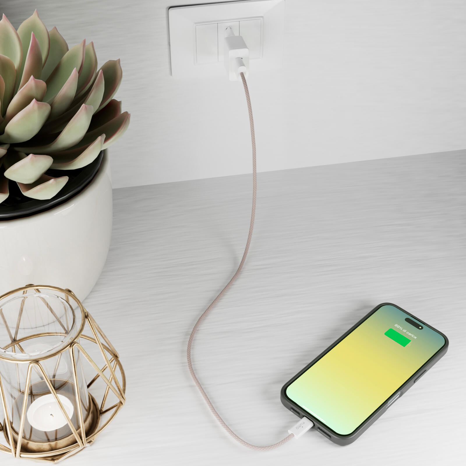 Câble de Chargement et de Synchronisation Fabrik 2.0 USB-A - USB-C 6/6