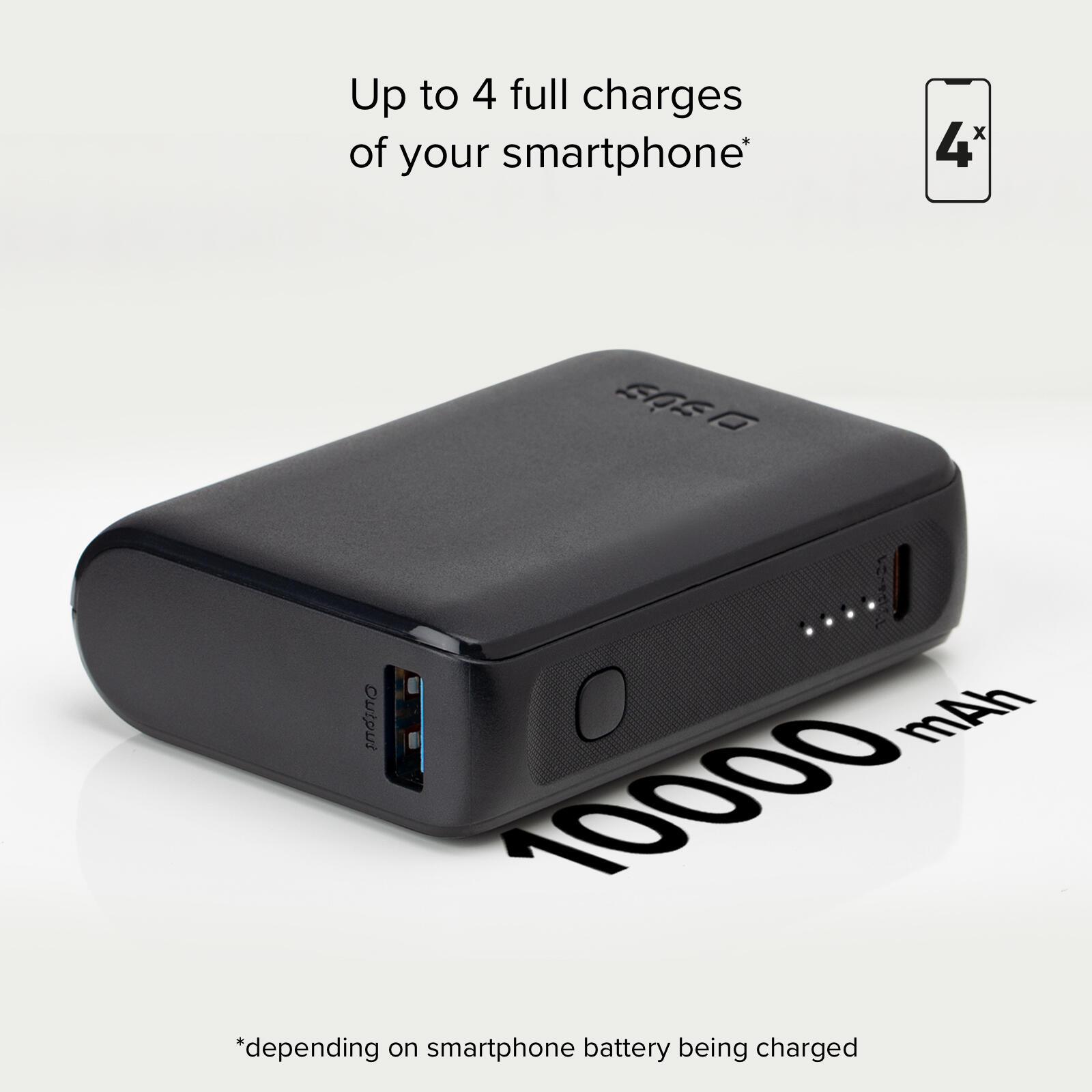 Power bank ultra compatto da 10000 mAh 5/7