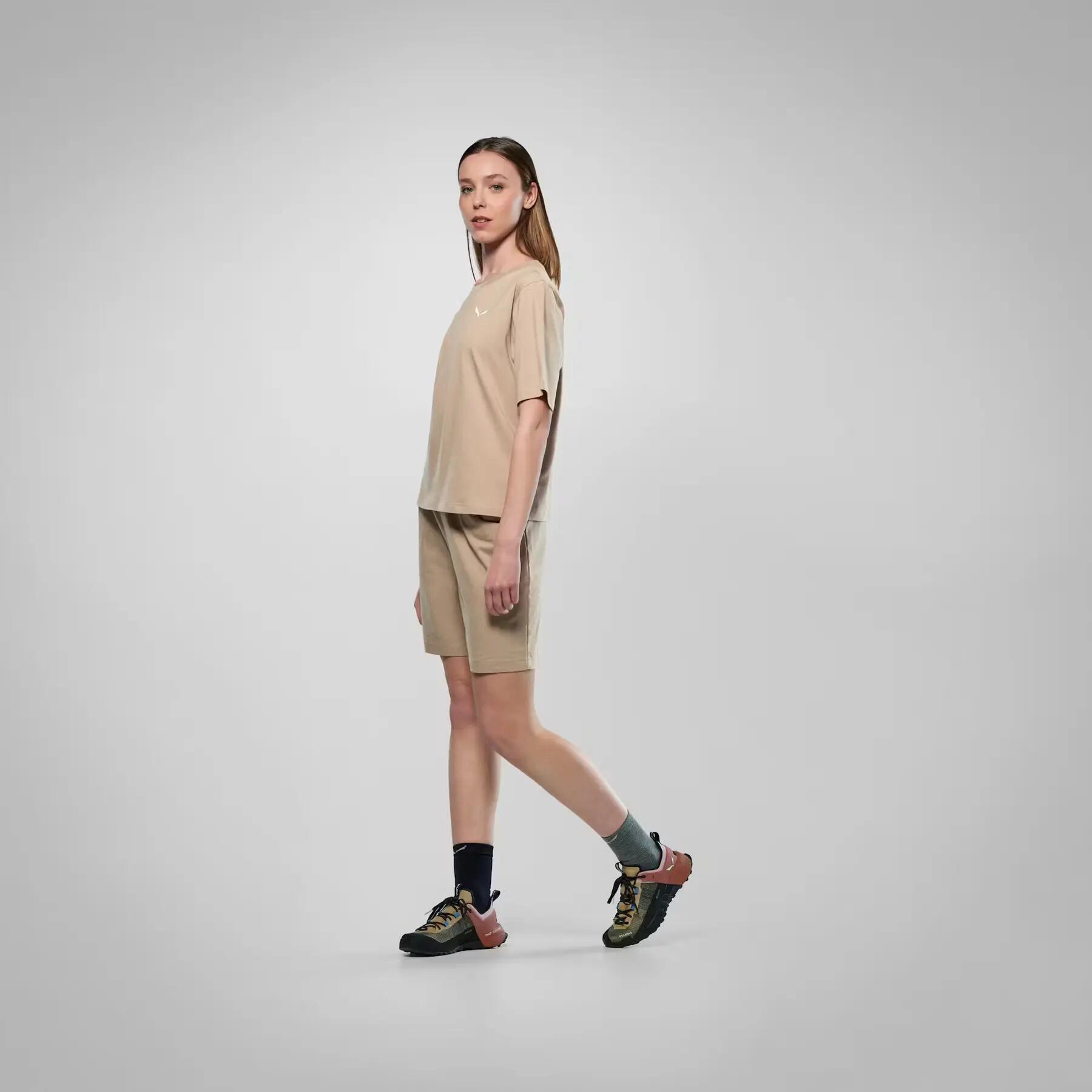 T-shirt de mulher solta Salewa Eagle Sunset 5/5