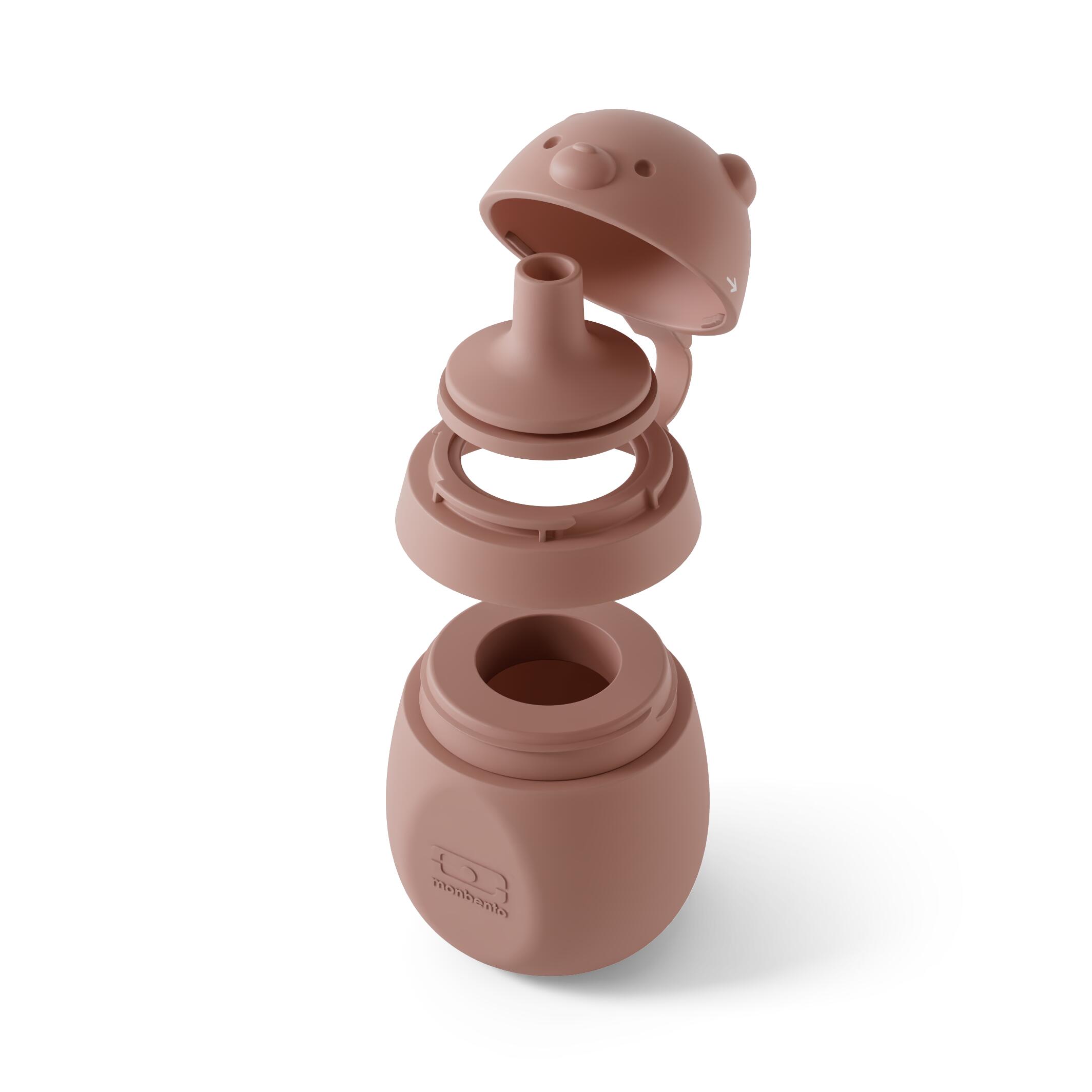 Gourde réutilisable avec tétine silicone 150ml|Bébé, enfant|Ecole, sorties|Yummy 4/6