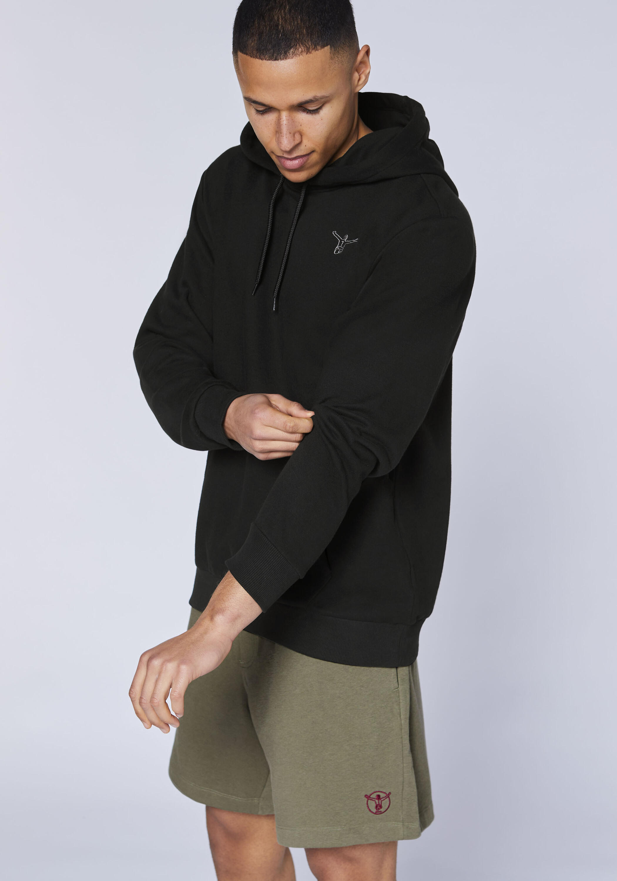Kapuzensweatshirt mit großem Logo-Rückenprint 6/7