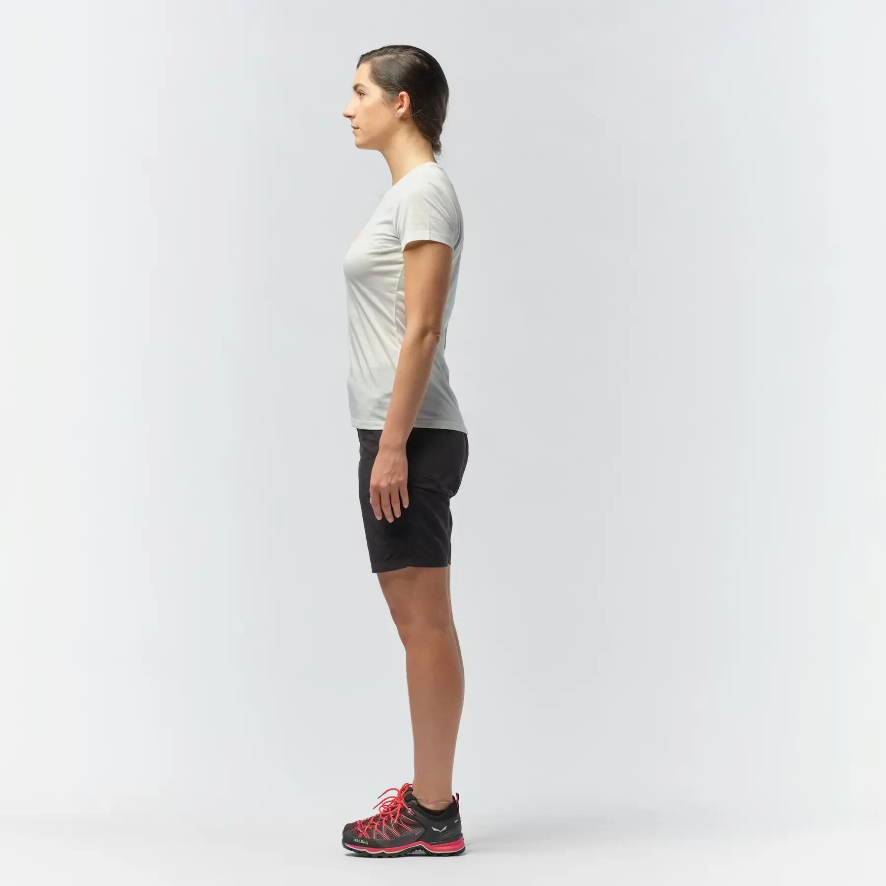 Camiseta de mujer Salewa Solid Dry 4/5