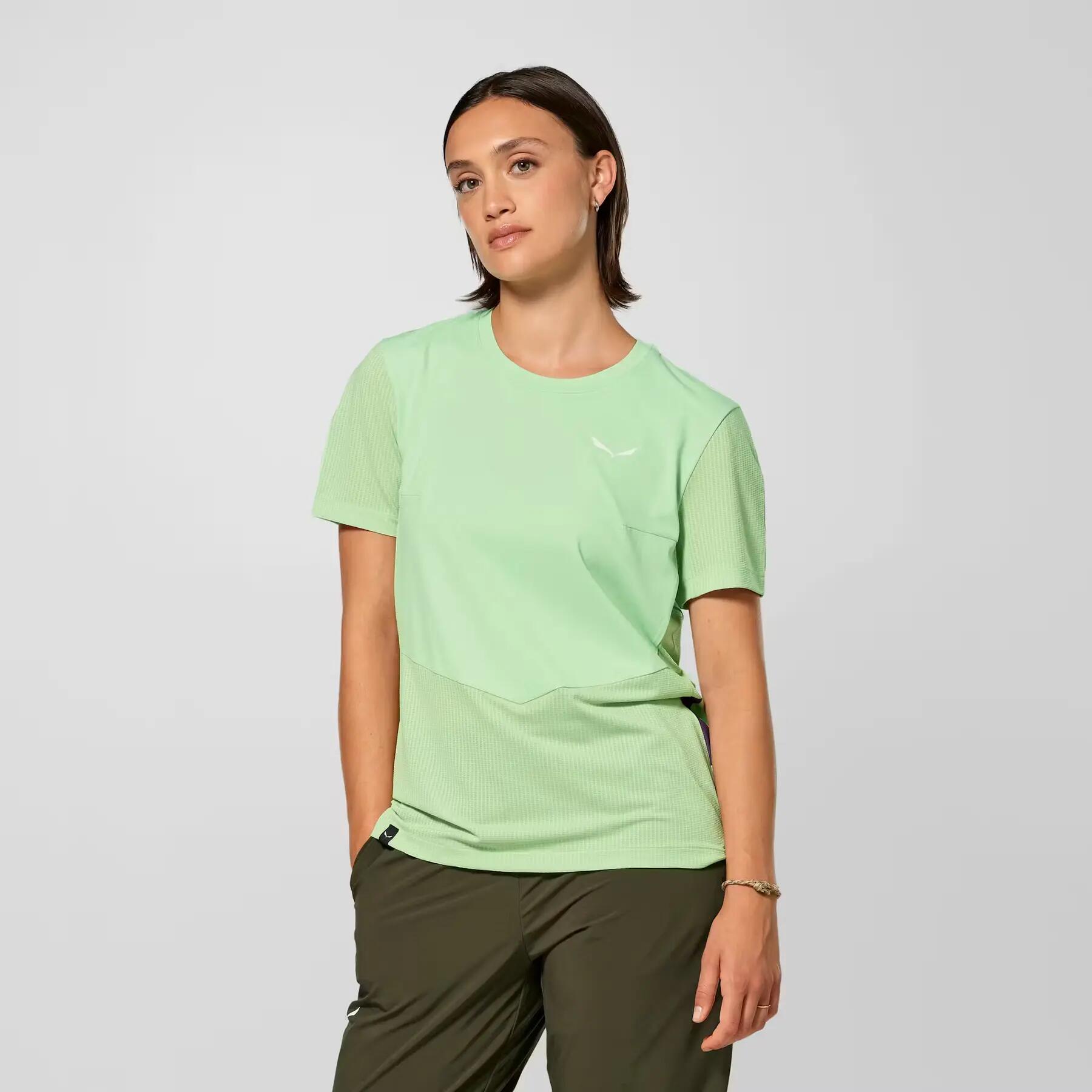 Camiseta de mujer Salewa Pedroc Dry'Ton 2/5