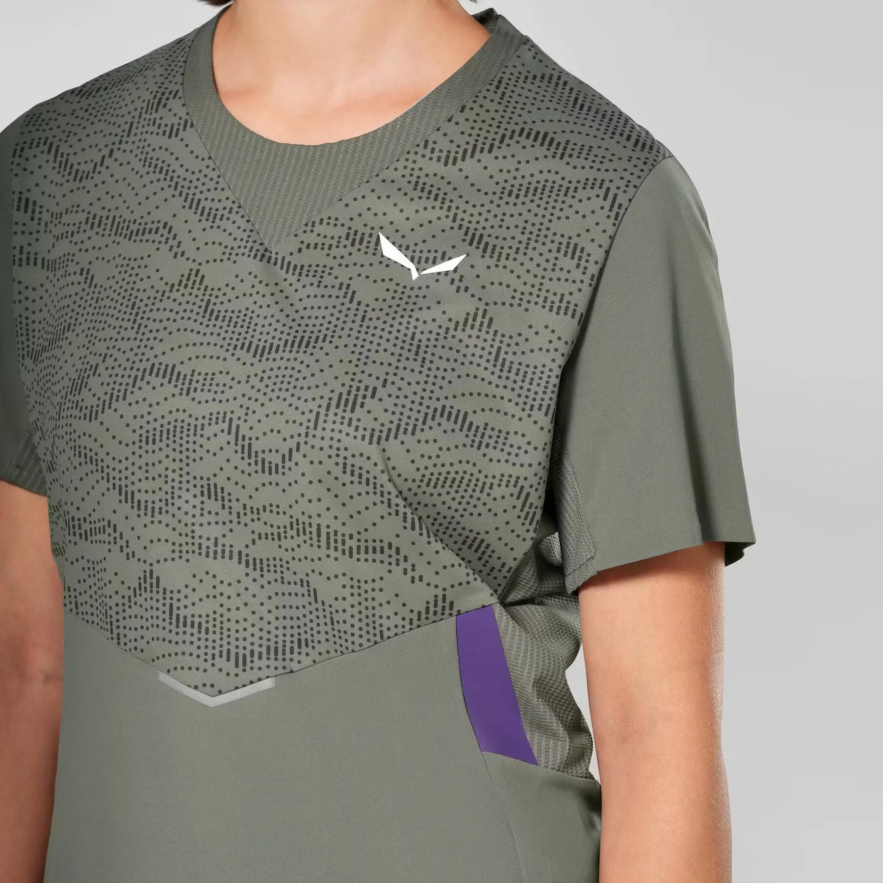 Camiseta de mujer Salewa Pedroc Tech Dry 5/5
