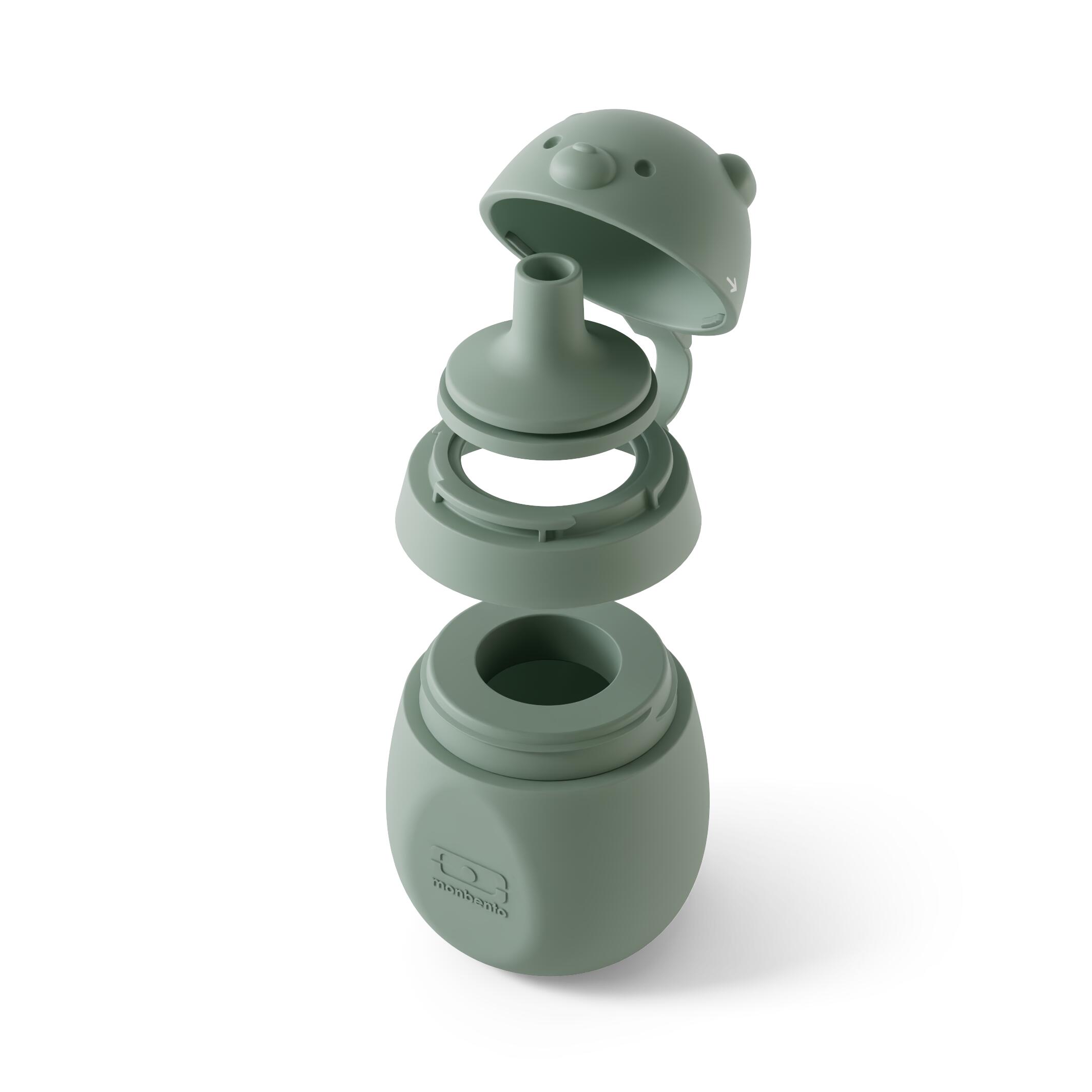 Gourde réutilisable avec tétine silicone 150ml|Bébé, enfant|Ecole, sorties|Yummy 4/6