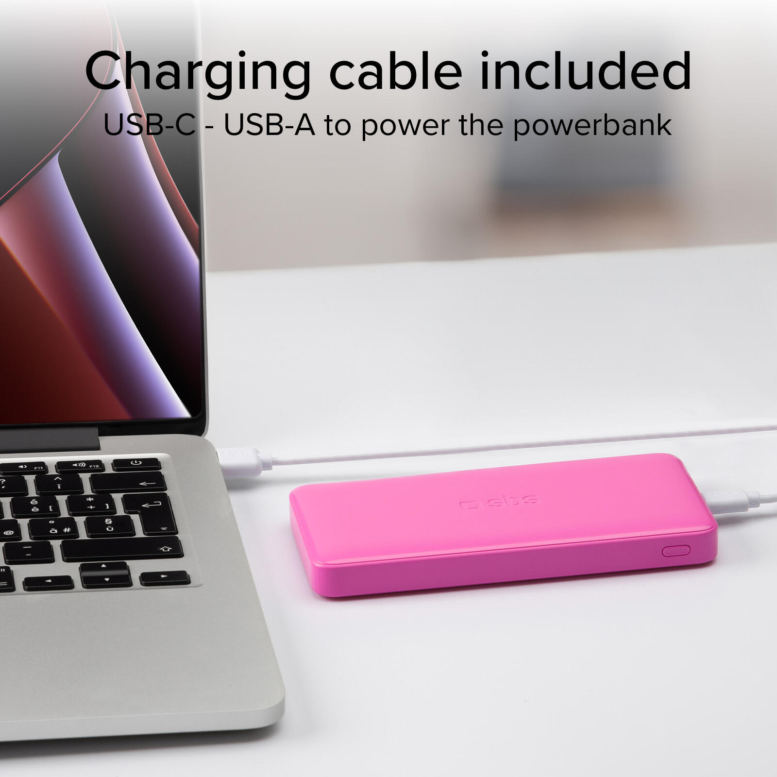 Power bank 10.000 mAh extra slim con porta USB 2.1A Intelligent Charge (IC) 7/7