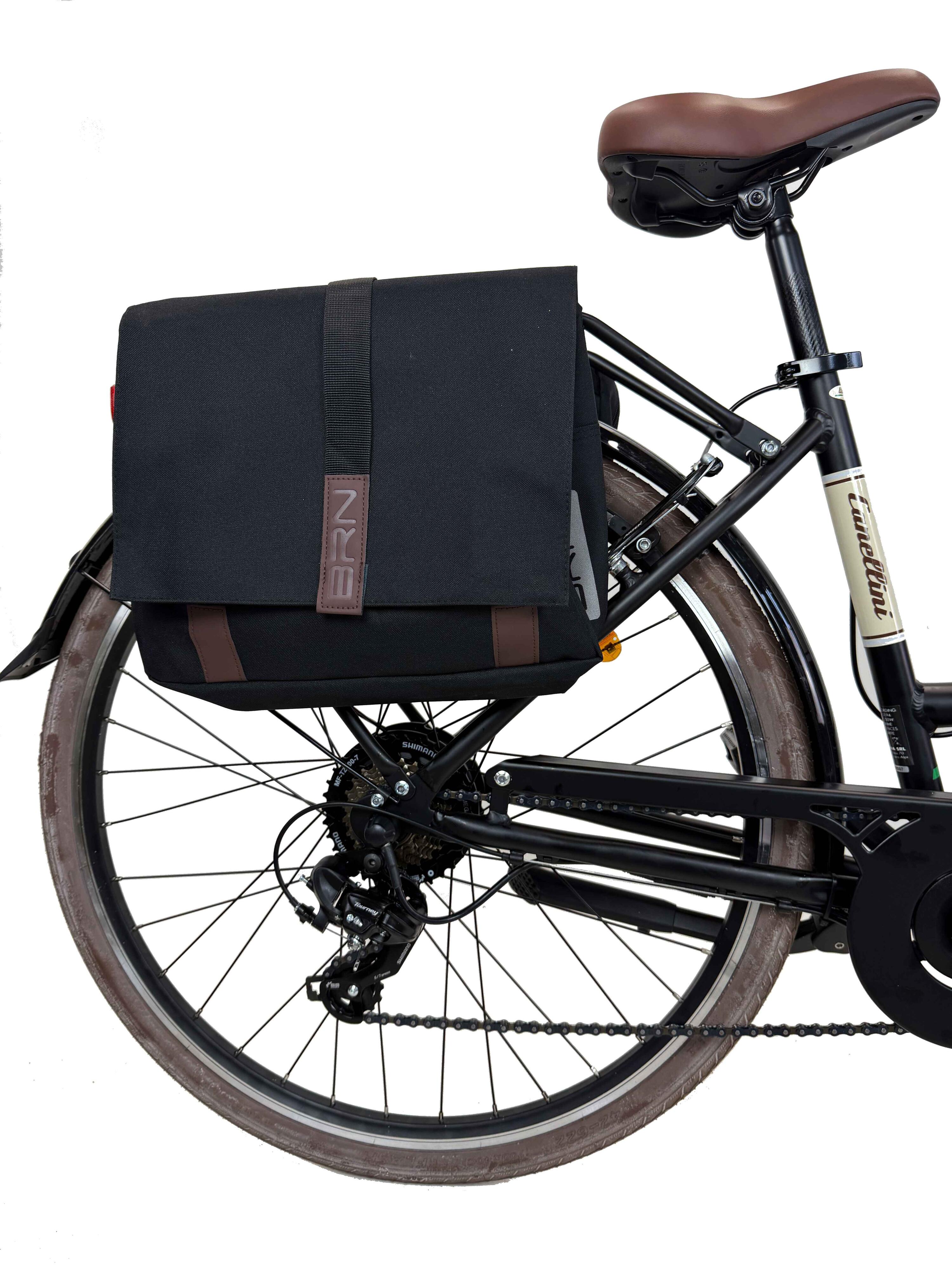 Bicicleta eléctrica de cidade Dolce Vita CITY 28" mulher com bolsa - Preto 7/7