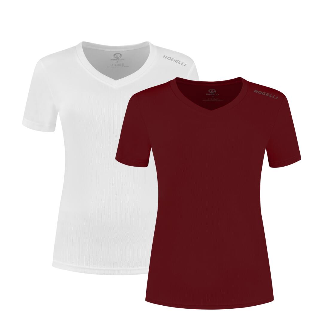 Dames Hardloopshirt Korte Mouwen 2-Pack Sportshirt 2/7