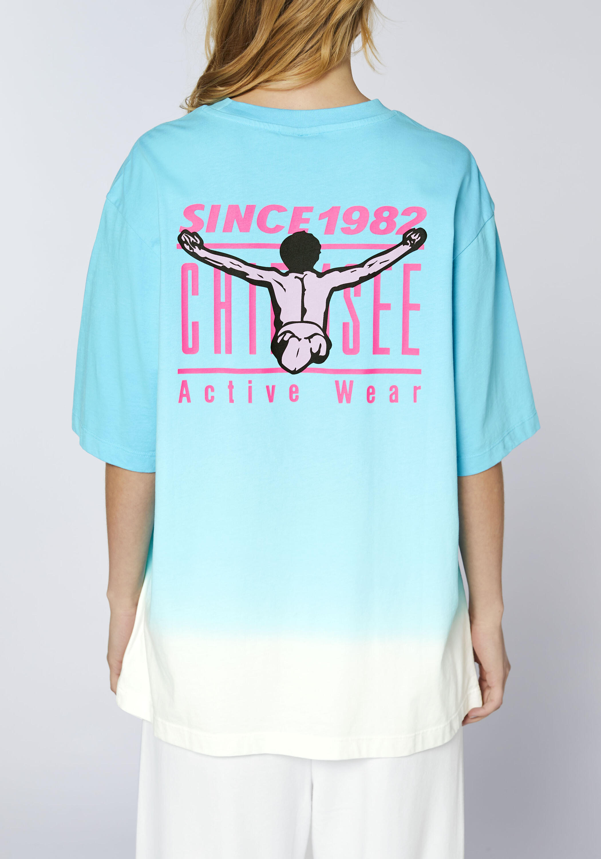 T-Shirt mit Dip-Dye Effekt 7/7