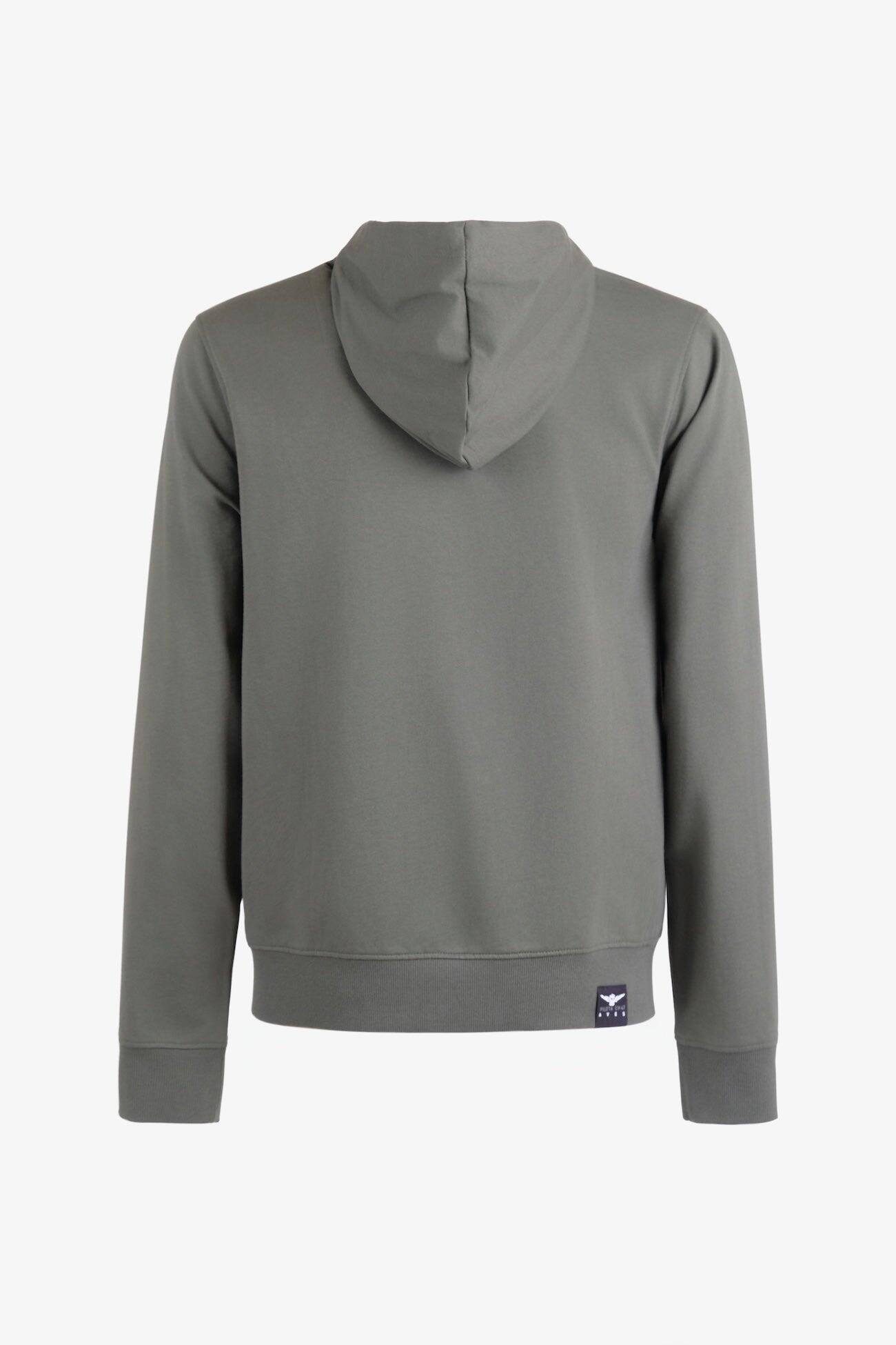 Felpa Aviazione Esercito con zip e cappuccio uomo 3/5