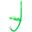 Aqua-Sport rurka czołowa swim snorkel front green AS0822