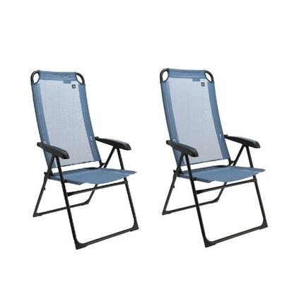 Travellife Como Liegestuhl Sky Blue (2 Stück)