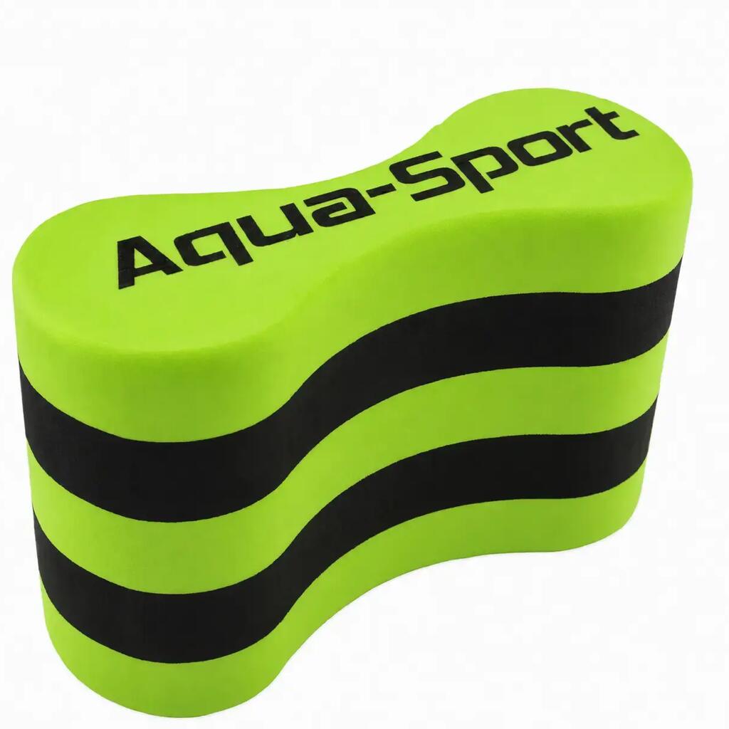 Aqua-Sport Pull Buoy Green-Black  AS002787