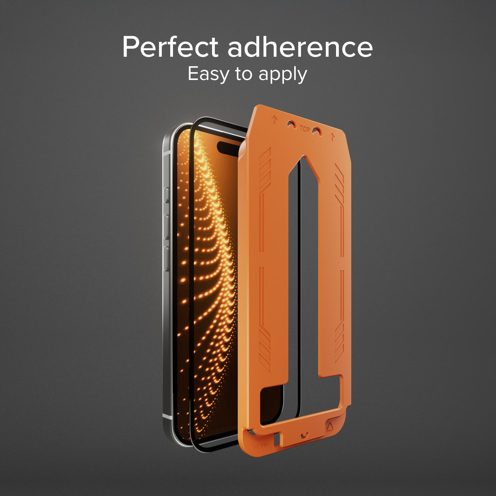 Vetrino ultraresistente per iPhone Air con tecnologia D3O con applicatore 3/7