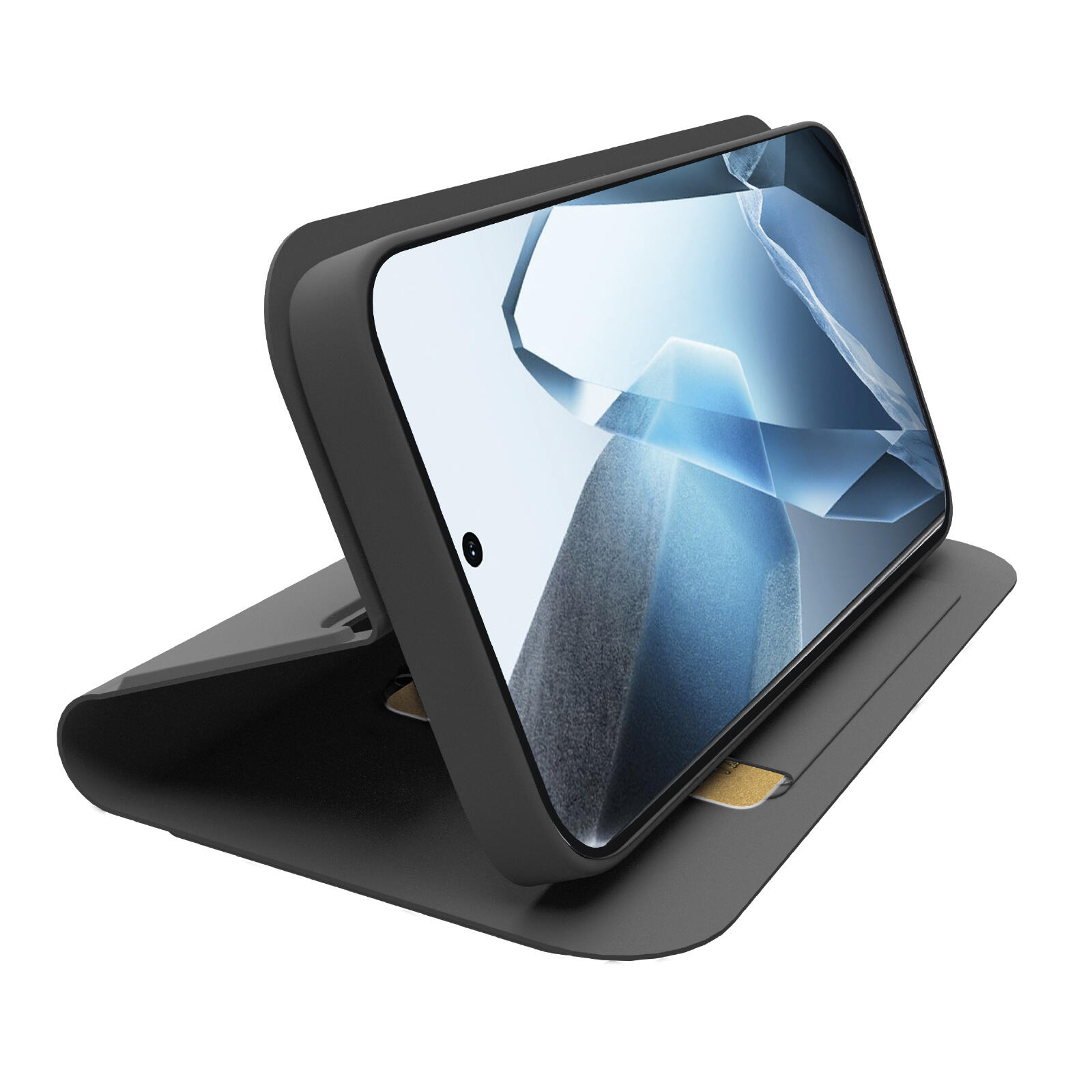 Étui portefeuille avec support et surface douce au toucher pour OnePlus 13 2/2