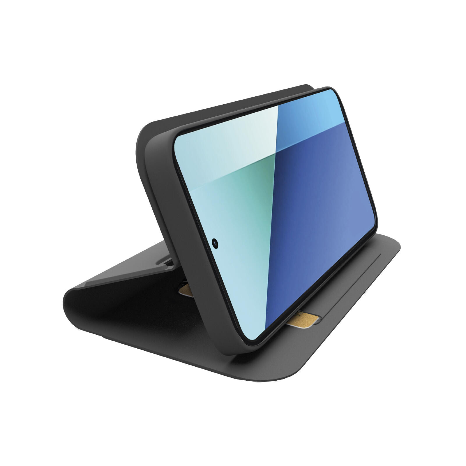 Custodia a libro con supporto stand e superficie soft touch per Xiaomi 13 2/2