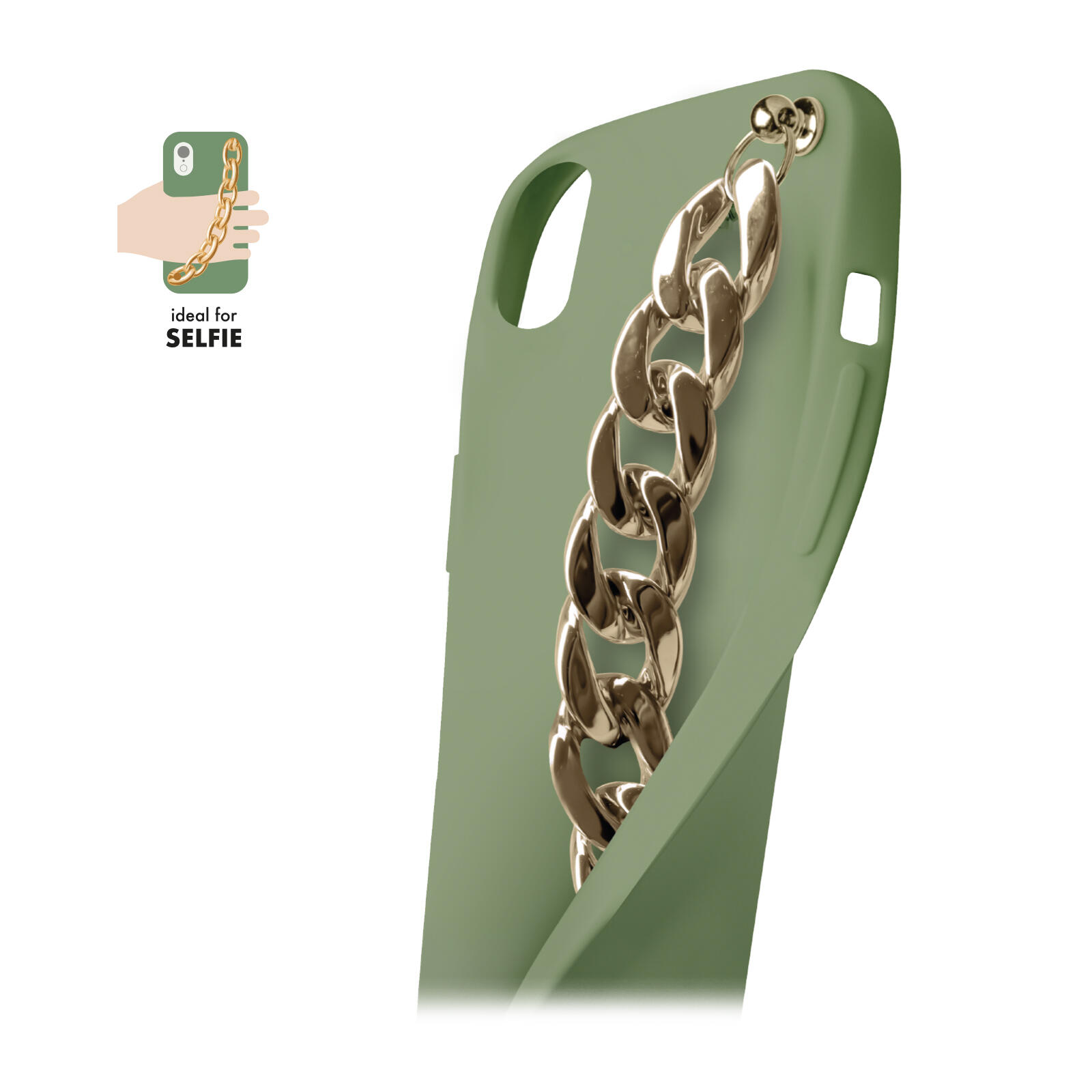 Coque pour iPhone XR avec chaîne 2/2