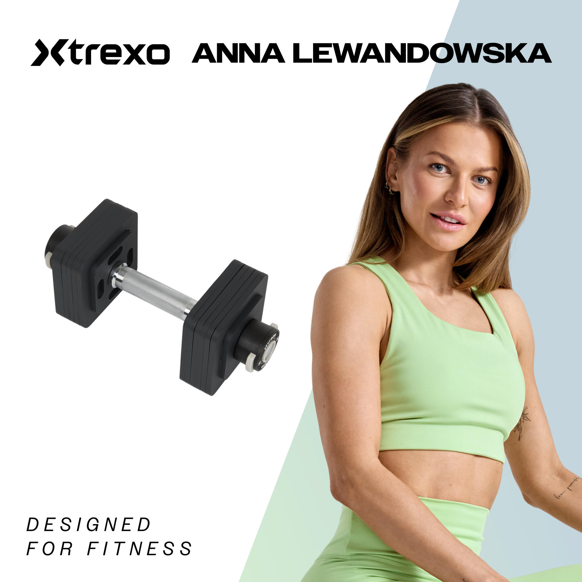 Verstelbare halter XTREXO 15 kg 2/7
