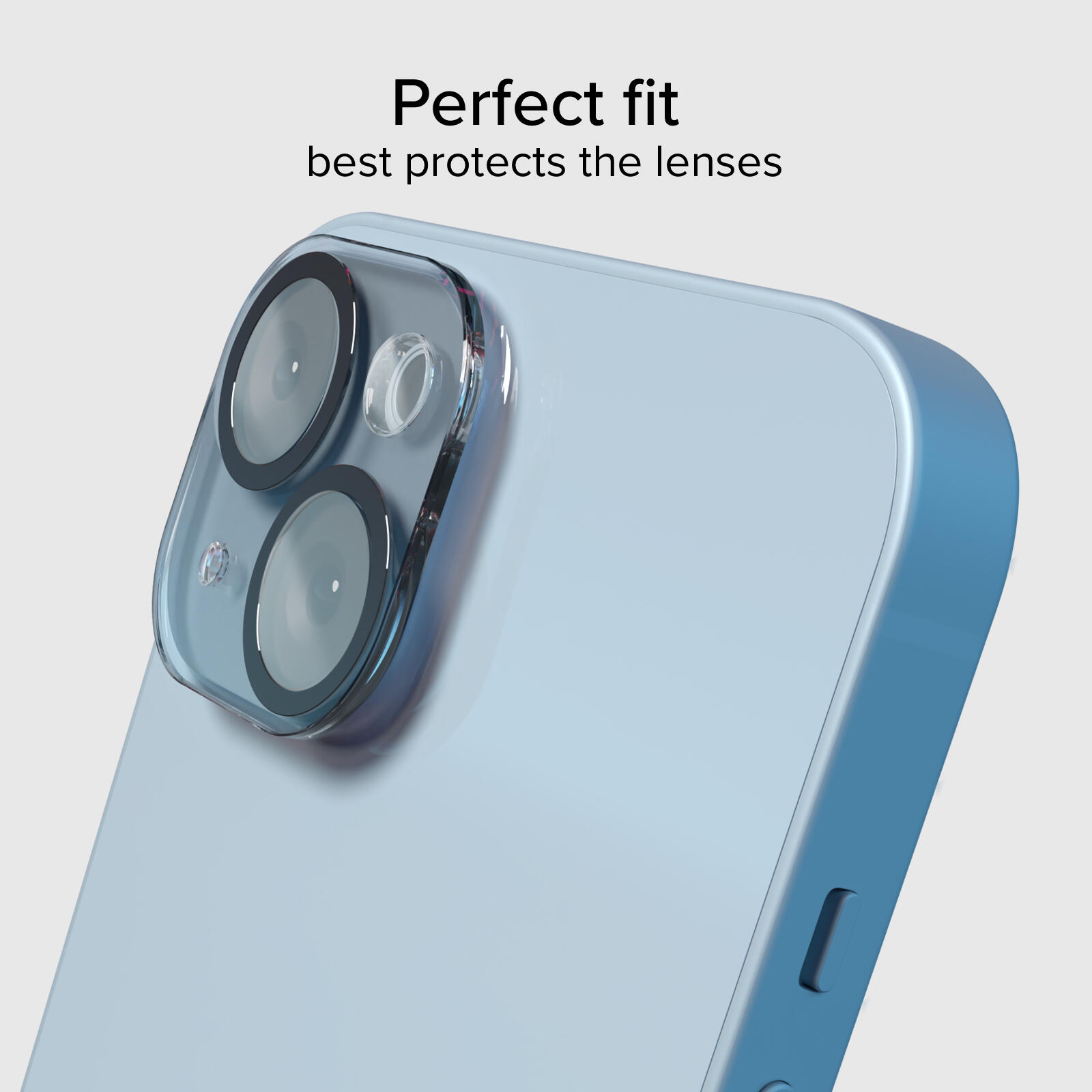 Vitre pour appareil photo d'iPhone 15/15 Plus, avec matériau D3O 4/7