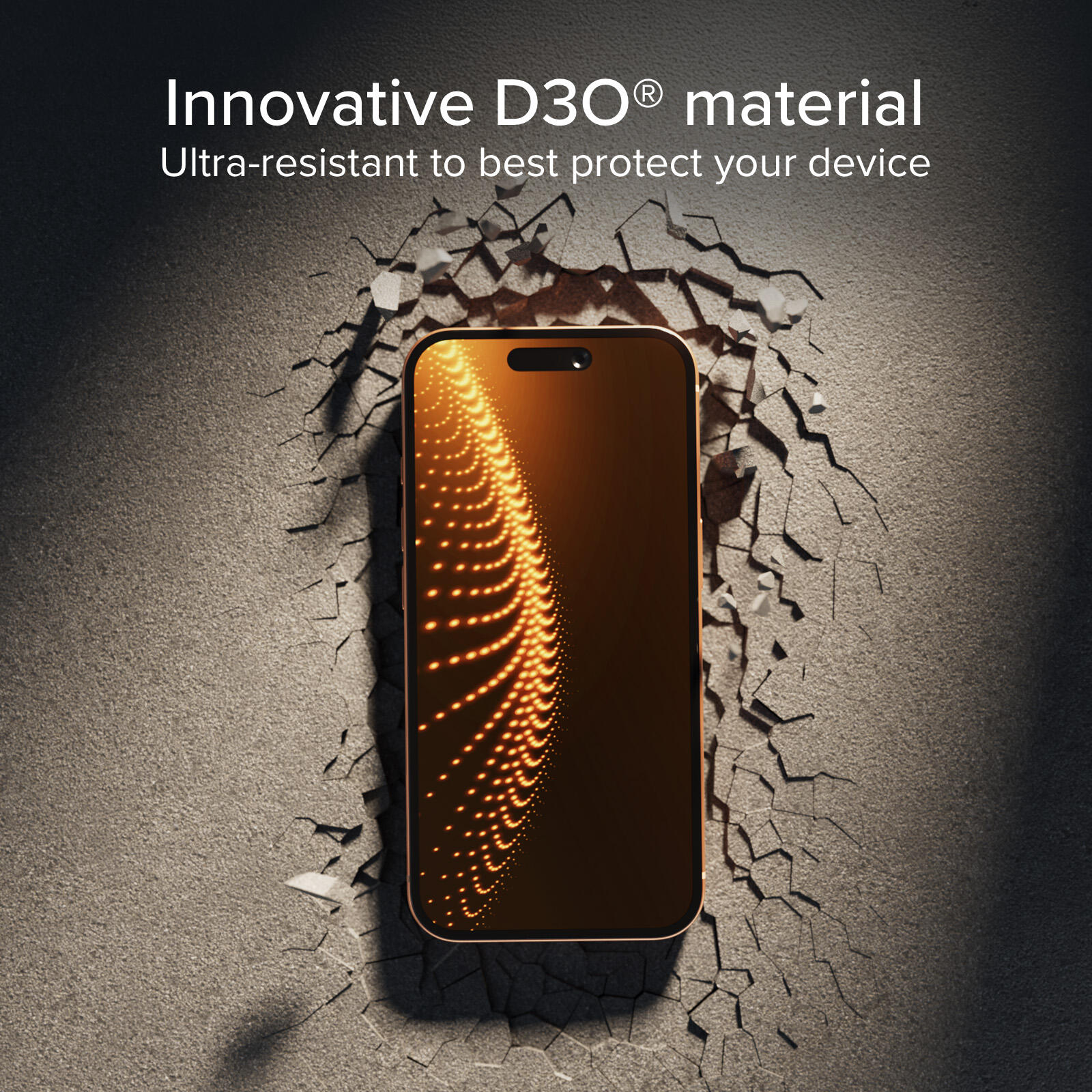 Vetrino ultraresistente per iPhone Air con tecnologia D3O con applicatore 7/7