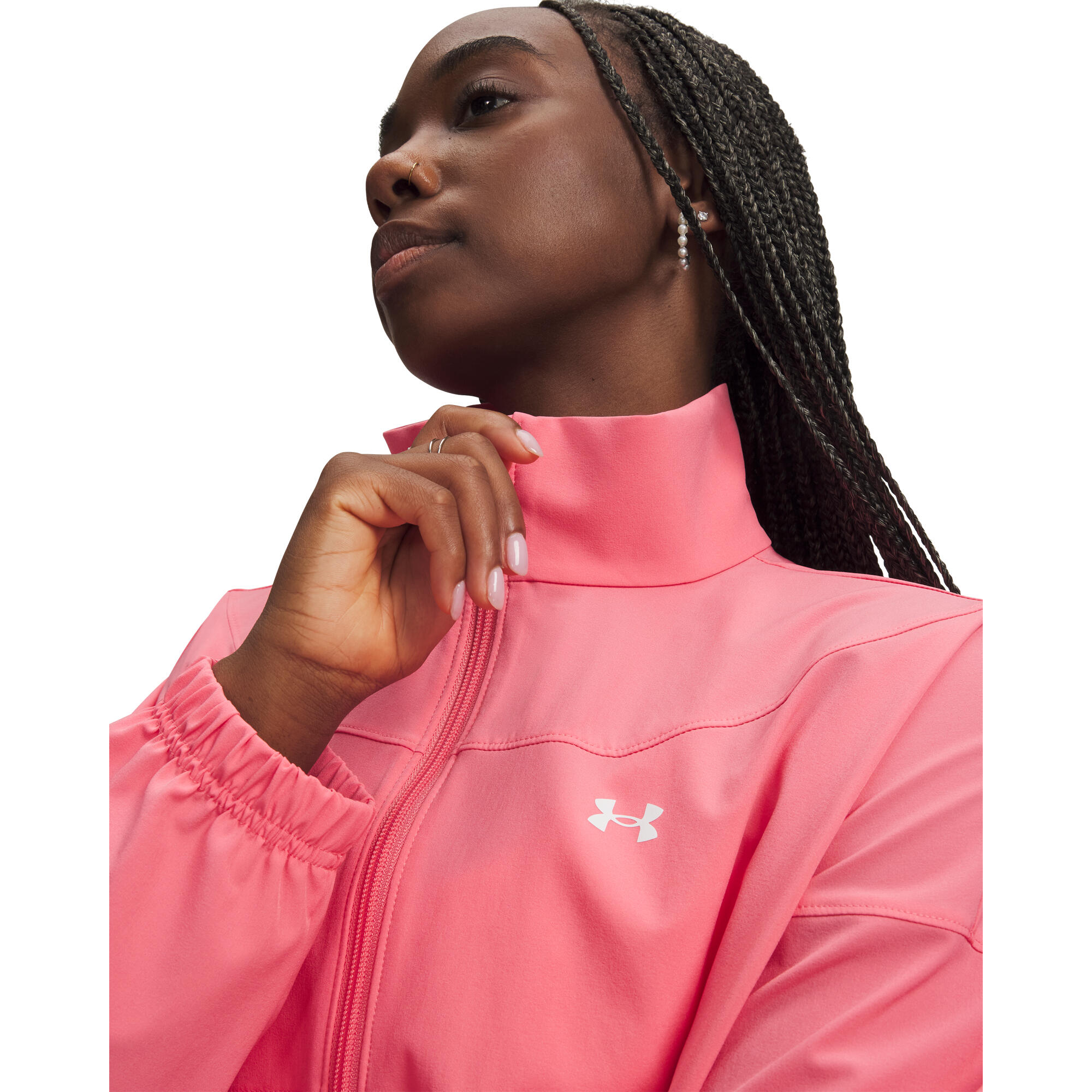 Under Armour Damen Trainingsjacke Rival Woven Jacket 1389631 3/5