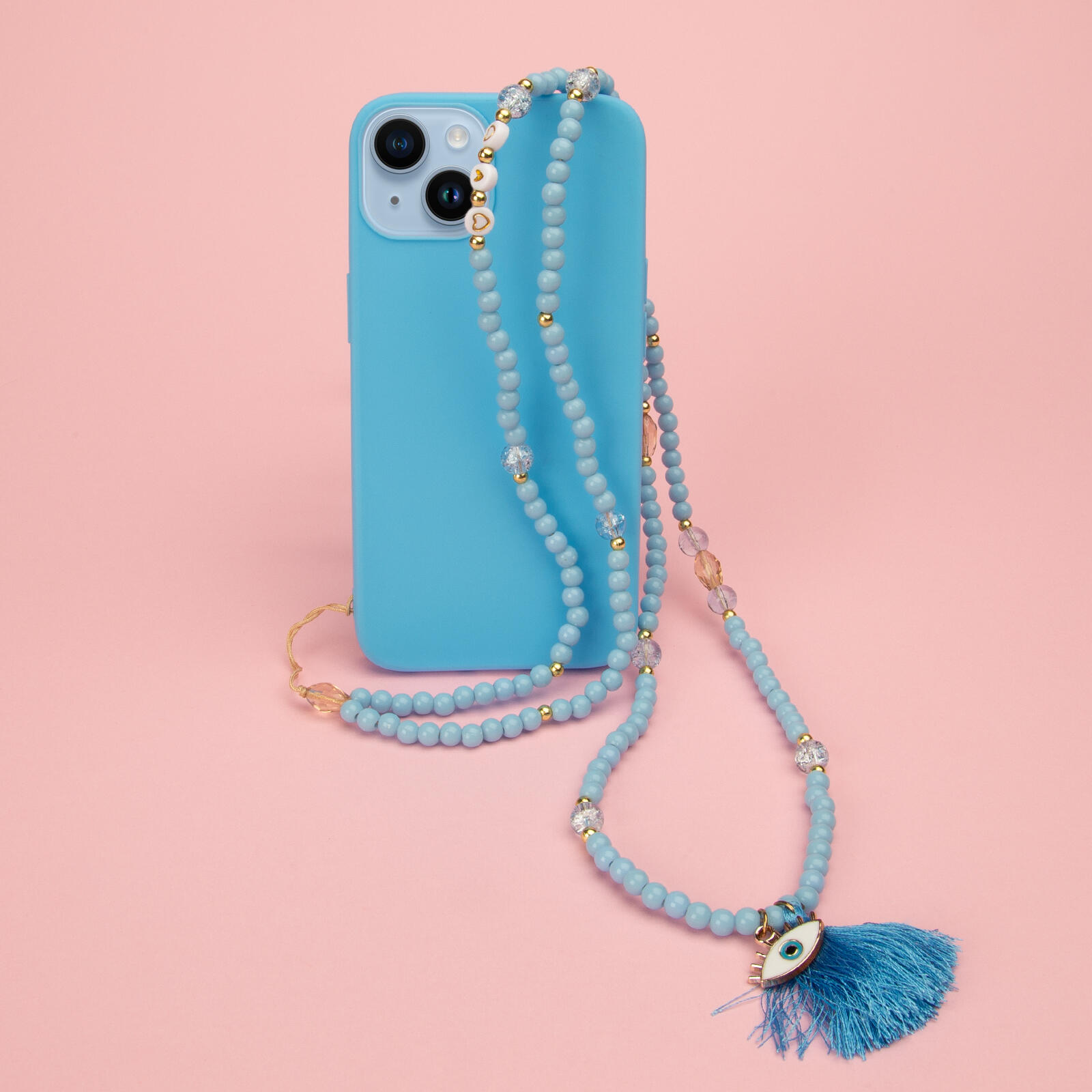 Cordon de 60 cm avec perles, universel pour smartphone 3/6