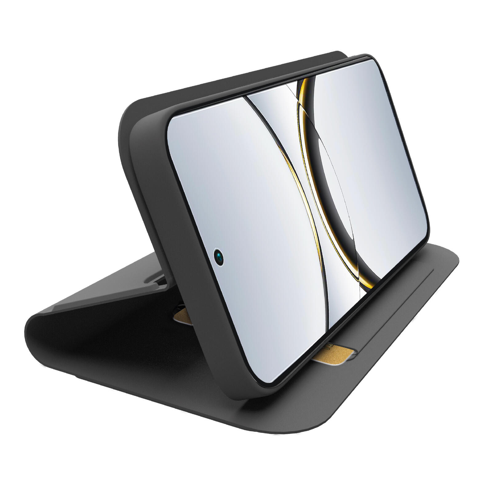 Custodia a libro con supporto stand e superficie soft touch per Oppo Find X8 Pro 2/2