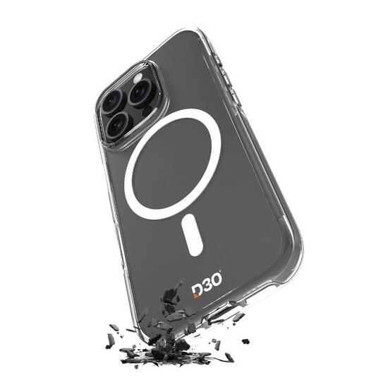 Impact Clear D3O® Bio Case voor iPhone 16 Pro