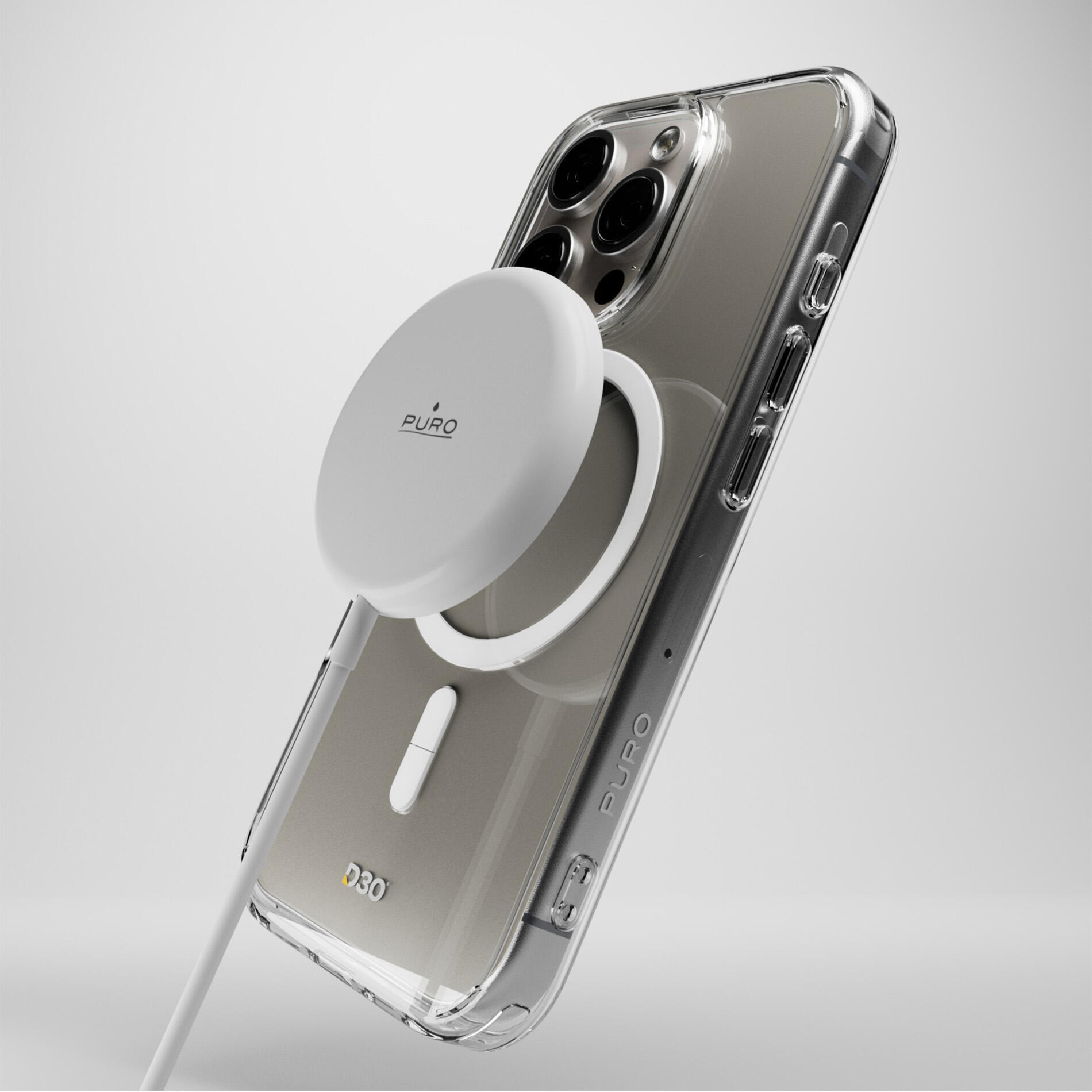 Cover Impact Clear D3O® Bio per iPhone 16 Pro Max 6/6