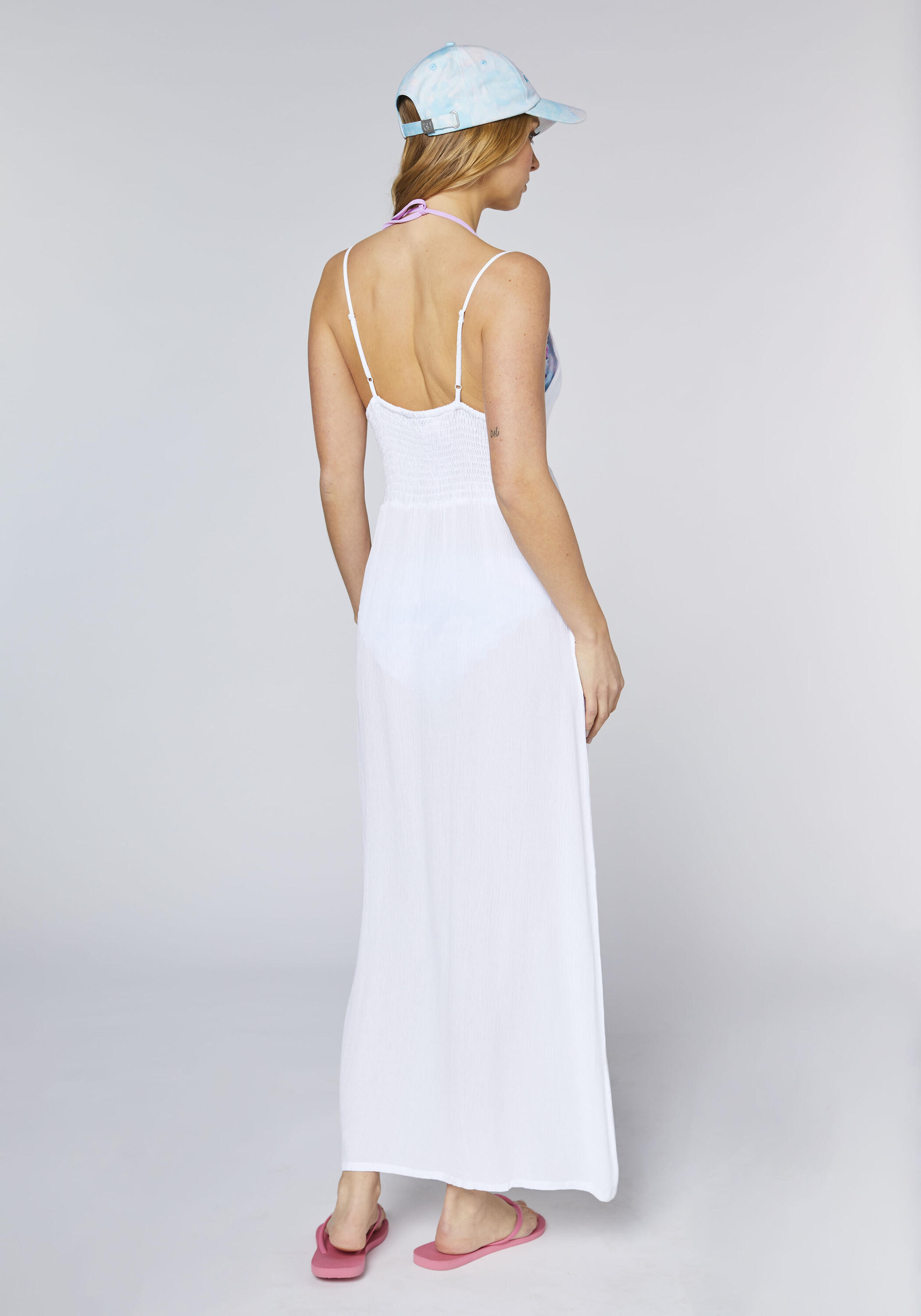 Kleid mit Smokdetail im Rücken 4/7