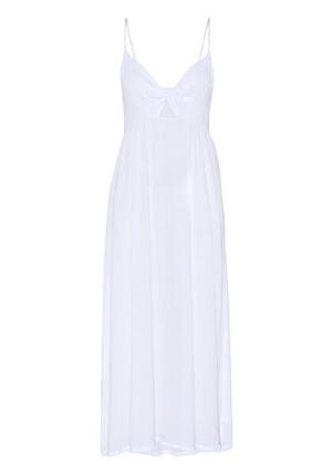 Kleid mit Smokdetail im Rücken