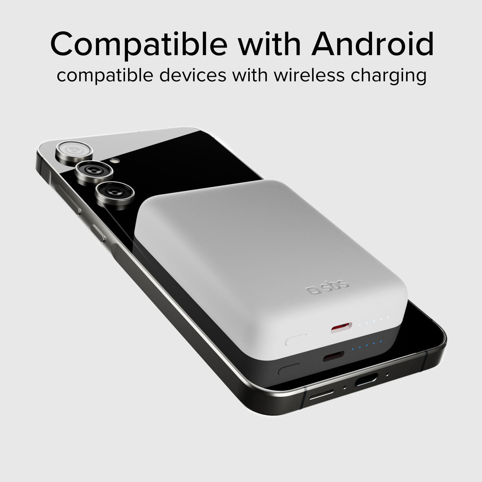 Power bank 5000 mAh wireless ultra compatto 5/7