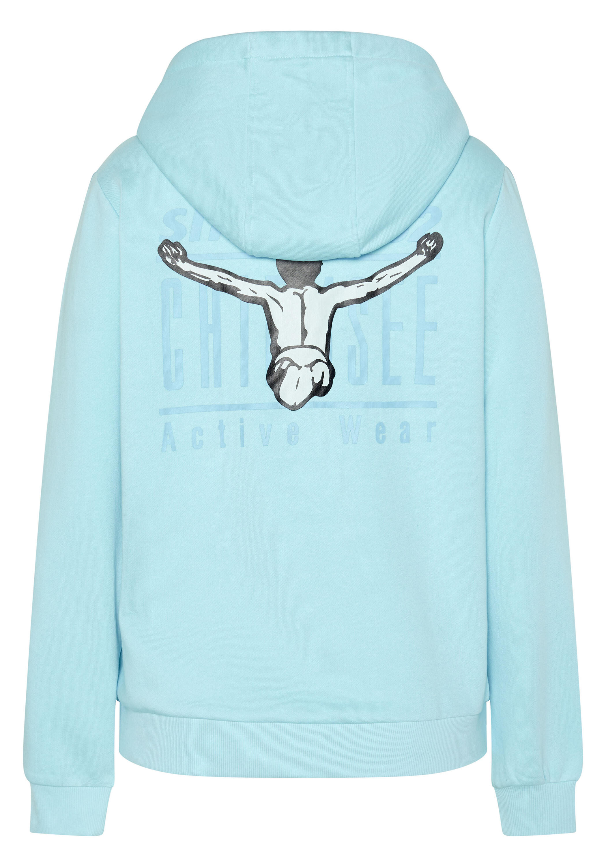 Kapuzensweatshirt mit Logo-Backprint 2/7