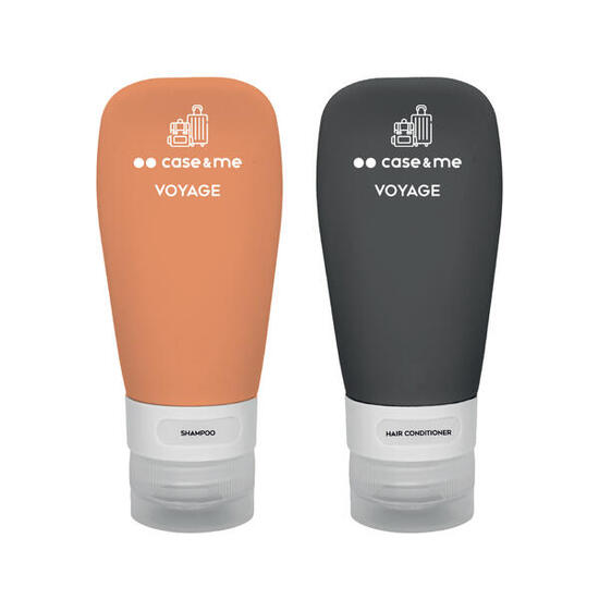 Set di contenitori da viaggio in silicone