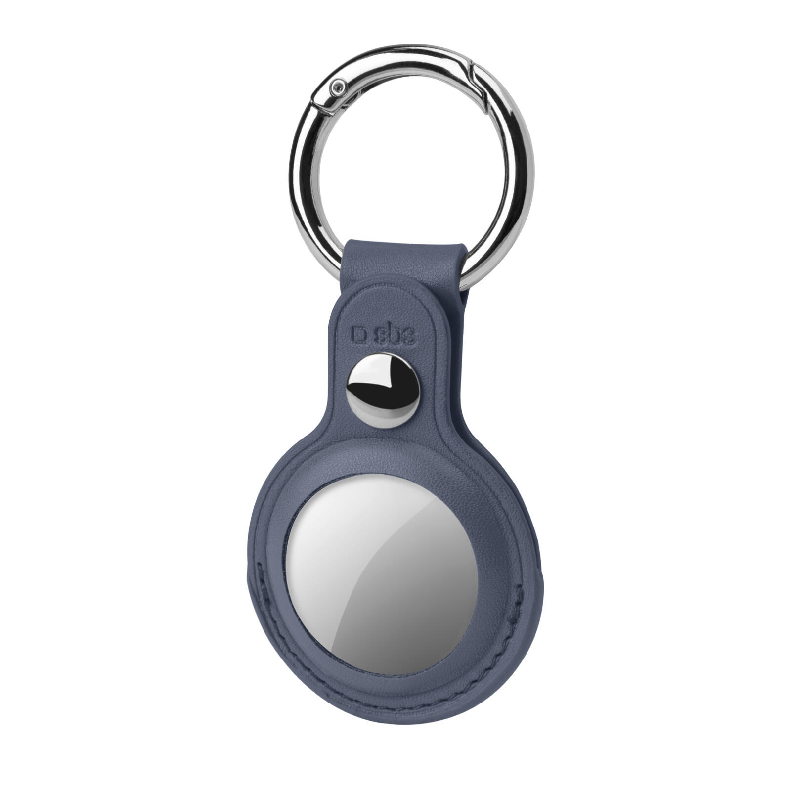 Custodia in materiale premium per AirTag, con portachiavi 2/2