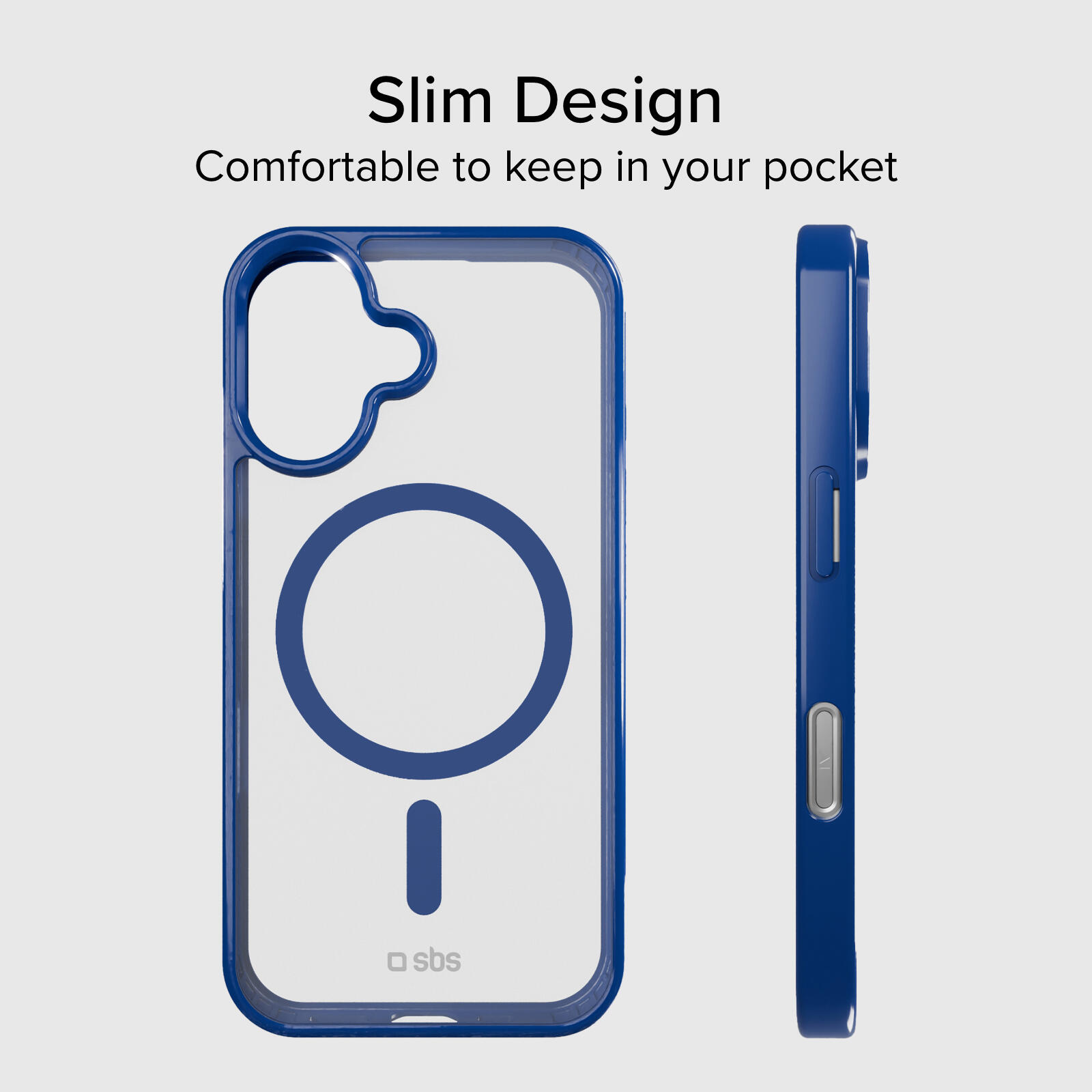 Coque iPhone 16 Plus bords colorés compatible MagSafe 7/7