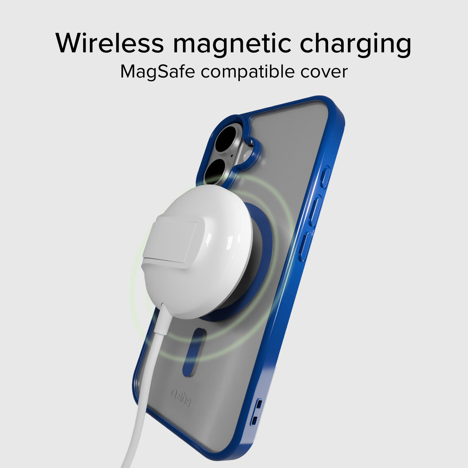 Coque iPhone 16 Plus bords colorés compatible MagSafe 5/7