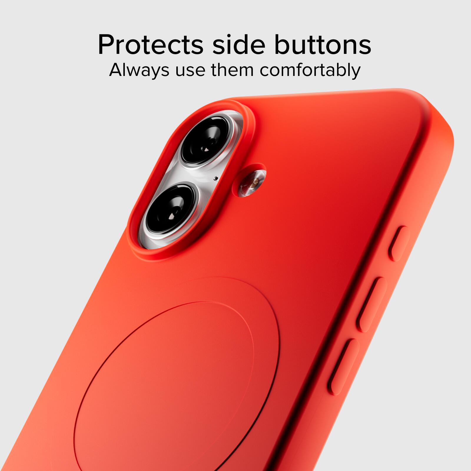 Instinct Mag - cover per iPhone 17 morbida e compatibile con MagSafe 5/7
