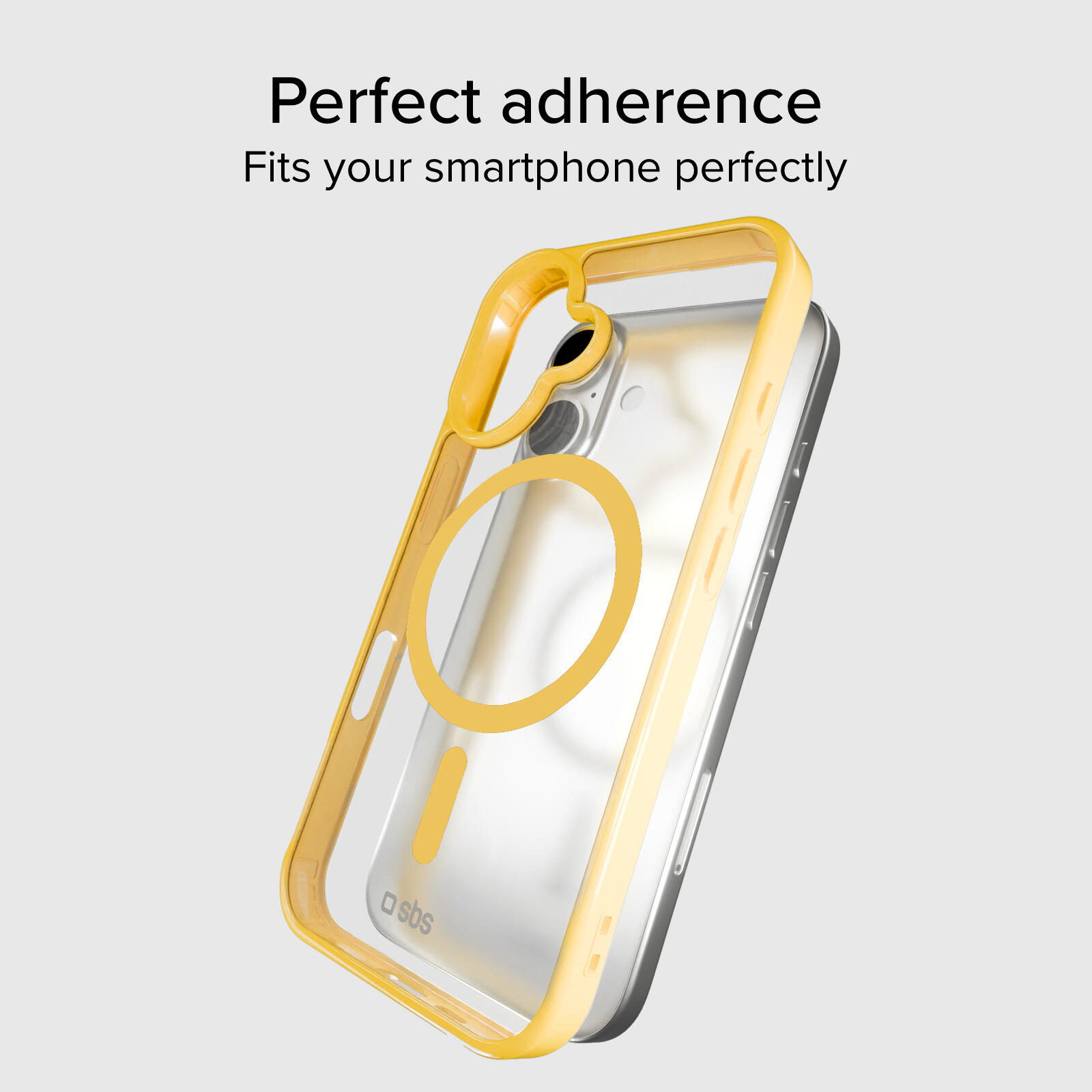 Coque pour iPhone 16 avec bords colorés, compatible avec la recharge MagSafe 3/7